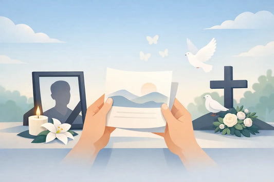 Memorial Announcement Wording Examples for Families