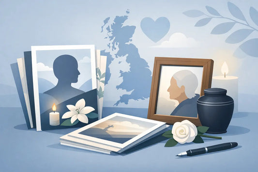 Funeral Announcement Cards UK Made Personal