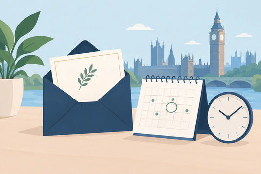 When Should Invitations Be Posted in the UK?