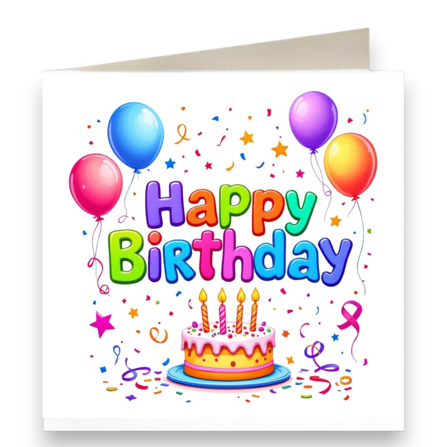 Personalised Happy Birthday Celebration Birthday Card Ref CD26