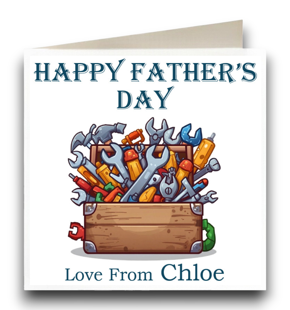 Personalised DIY Father's Day Card Ref CF6