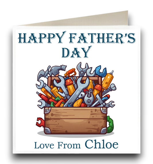 Personalised DIY Father's Day Card Ref CF6